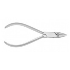 Jaraback Plier With Cutter Long Beak 5/16 Serrated Round Tip For Wire Round