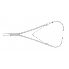 Elastic Placing Plier Mathieu Snag Free Double Spring With Hook Tip