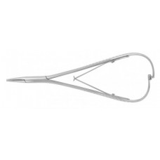 Elastic Placing Plier Mathieu With Double Spring Hook Tip